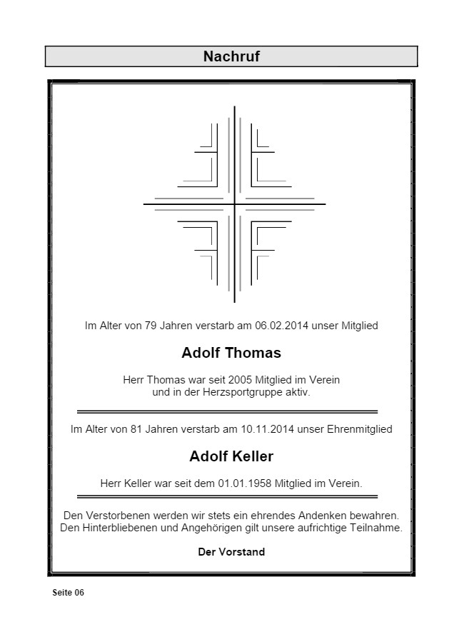 Vereinsrundschau 2015, Seite 6