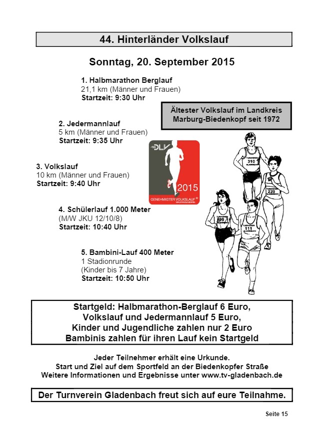 Vereinsrundschau 2015, Seite 15
