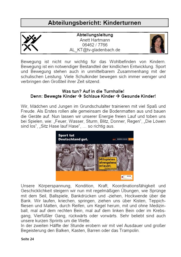 Vereinsrundschau 2015, Seite 24