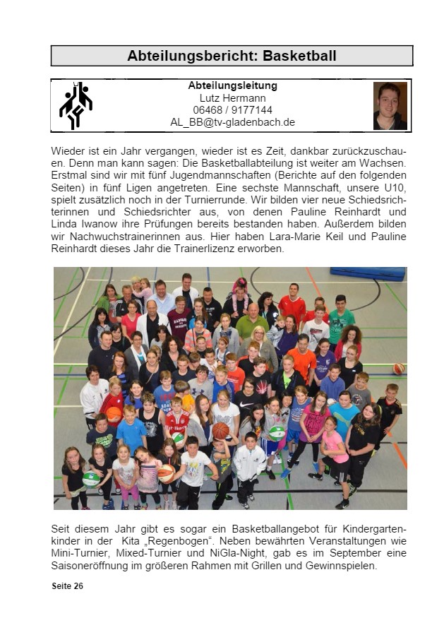 Vereinsrundschau 2015, Seite 26