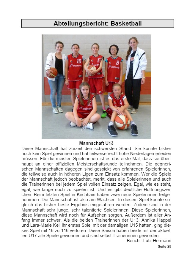 Vereinsrundschau 2015, Seite 29