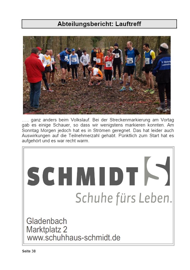 Vereinsrundschau 2015, Seite 38