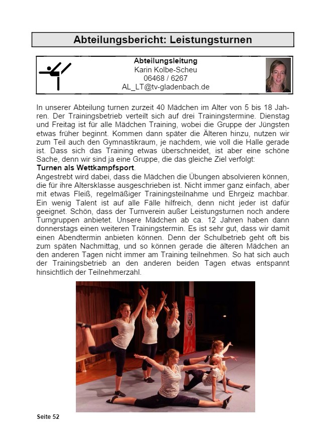 Vereinsrundschau 2015, Seite 52