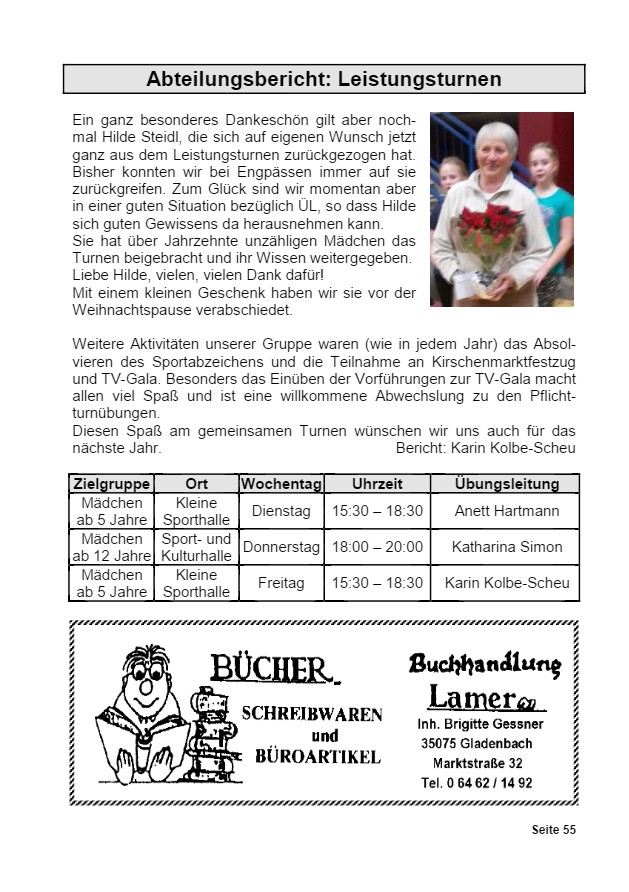 Vereinsrundschau 2015, Seite 55