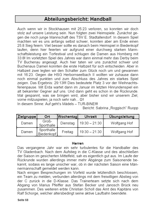 Vereinsrundschau 2015, Seite 64