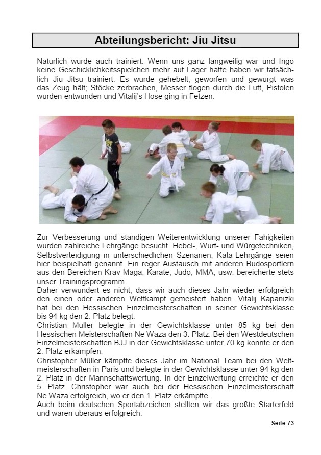 Vereinsrundschau 2015, Seite 73