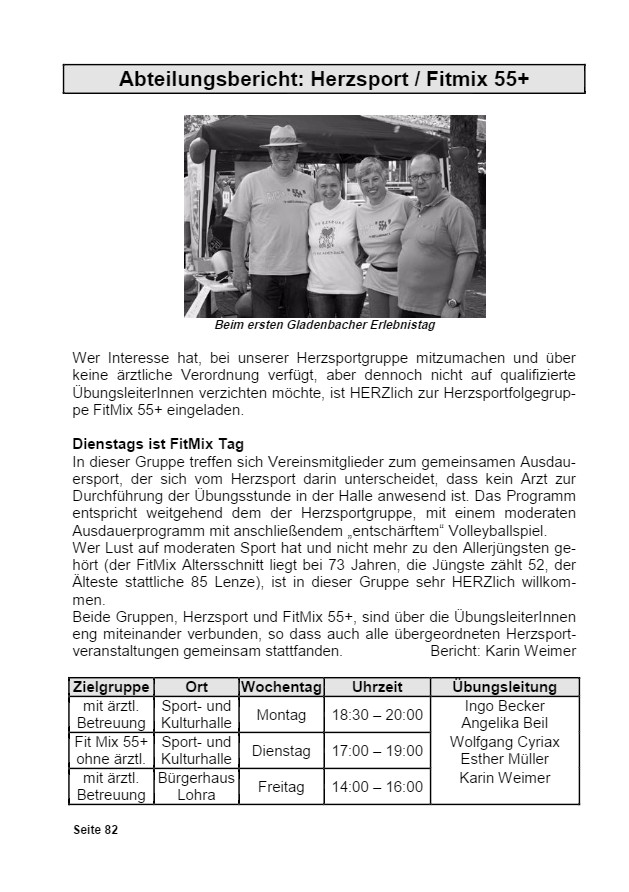 Vereinsrundschau 2015, Seite 82