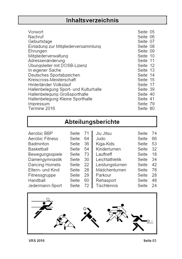 Vereinsrundschau 2016, Seite 3
