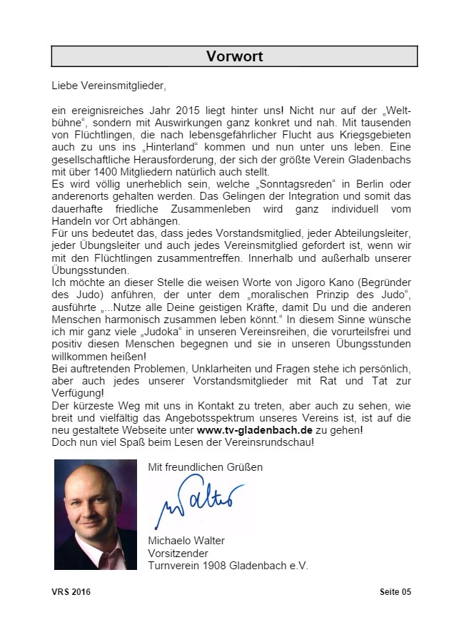 Vereinsrundschau 2016, Seite 5