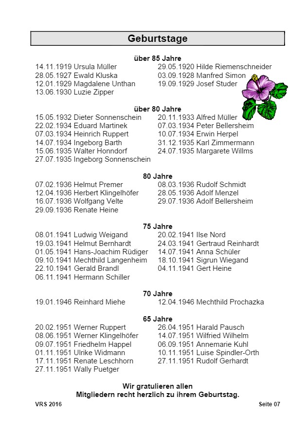Vereinsrundschau 2016, Seite 7