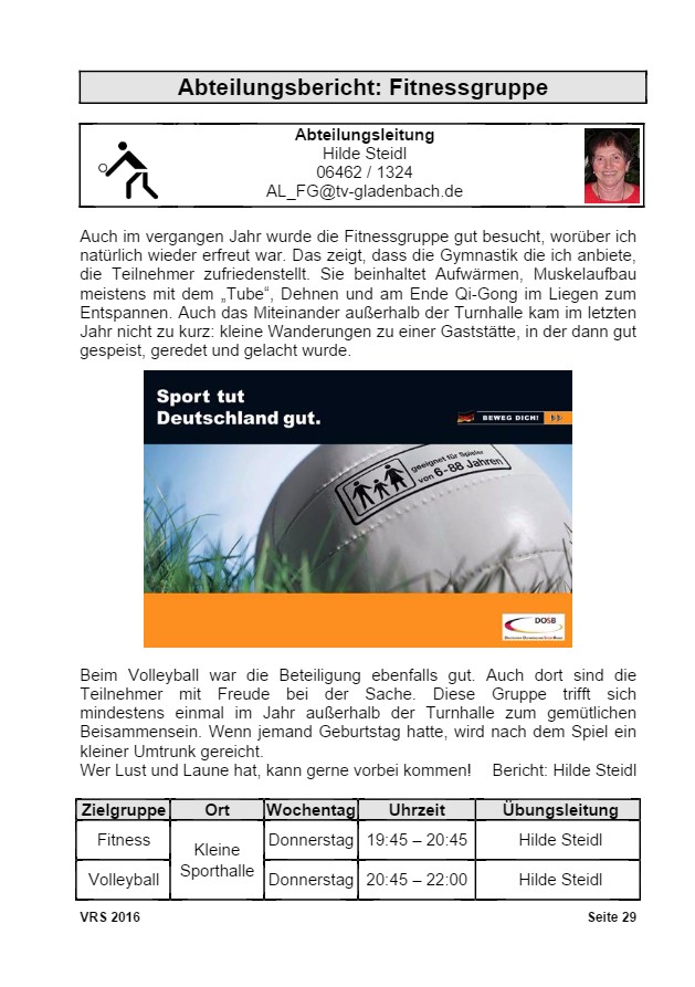 Vereinsrundschau 2016, Seite 29
