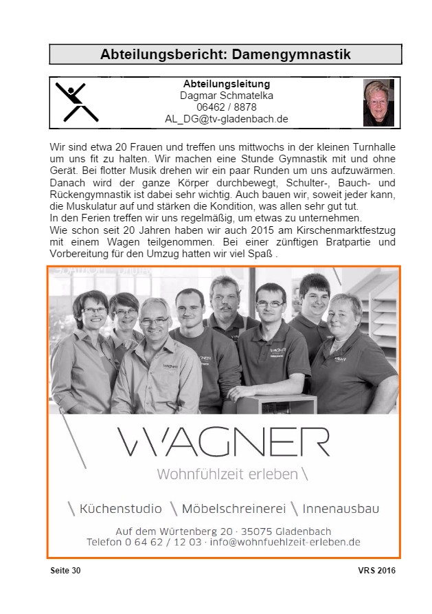 Vereinsrundschau 2016, Seite 30