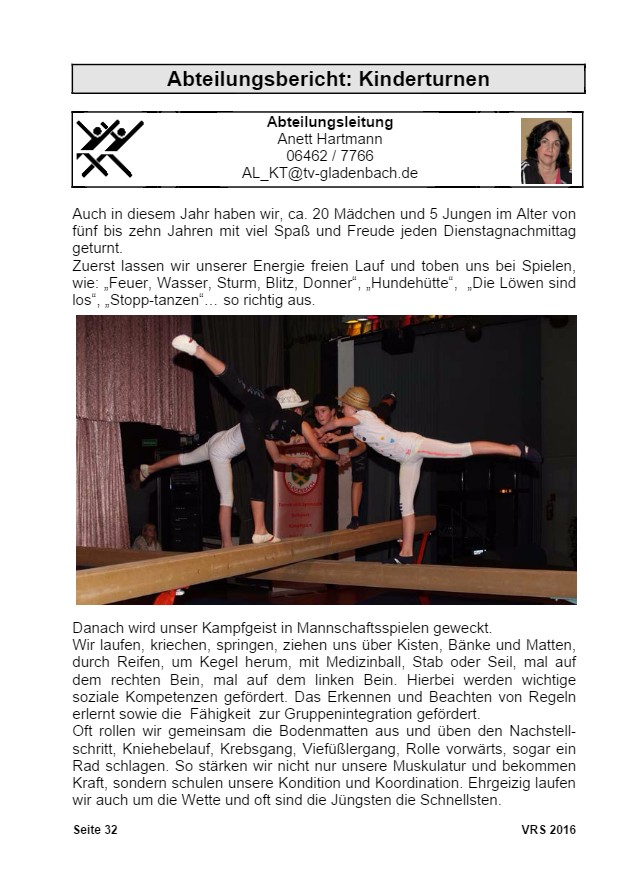 Vereinsrundschau 2016, Seite 32