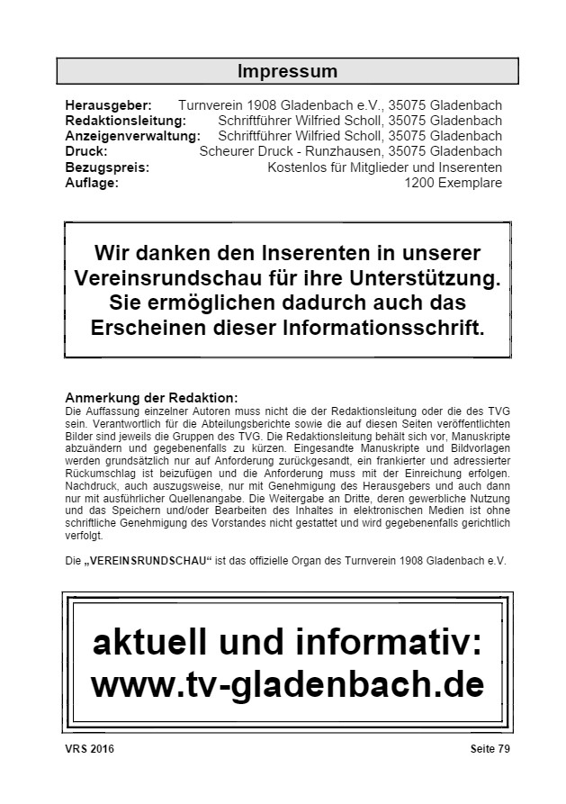 Vereinsrundschau 2016, Seite 79