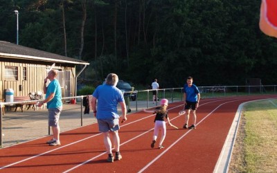 Badminton-Abteilung zum Grillen am Vereinsheim
