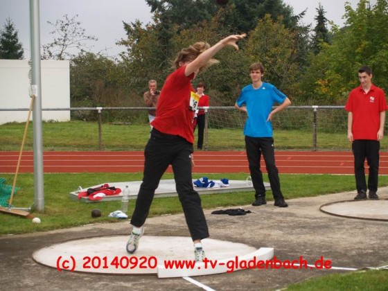 Bilder: Leichtathletik-Mehrkampf-Kreismeisterschaft September 2014, Bild 59 von 136