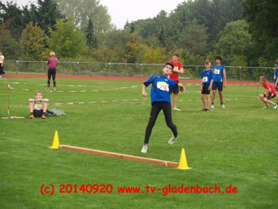 Bilder: Leichtathletik-Mehrkampf-Kreismeisterschaft September 2014, Bild 66 von 136