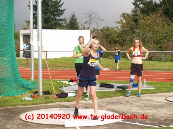 Bilder: Leichtathletik-Mehrkampf-Kreismeisterschaft September 2014, Bild 76 von 136