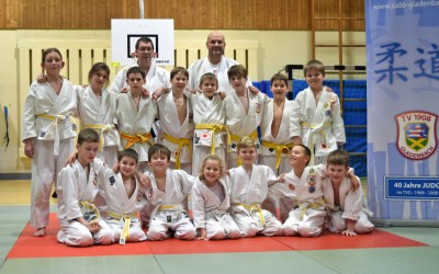 Judo-Gürtelprüfung