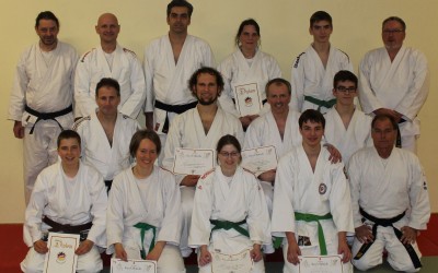 Landesprüfung Jiu Jitsu in Gladenbach