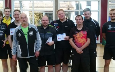 Tischtennis VR-Cup Ergebnisse und Bilder