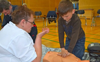 Herzsportabteilung mit stark besuchtem HLW Kurs