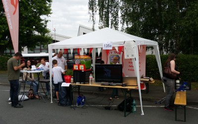 TVG Stand auf dem Kirschenmarkt Krammarkt 2017