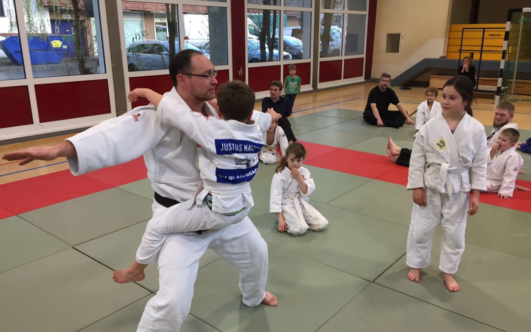 Jahresabschluss der „Judo spielend lernen -Gruppe“