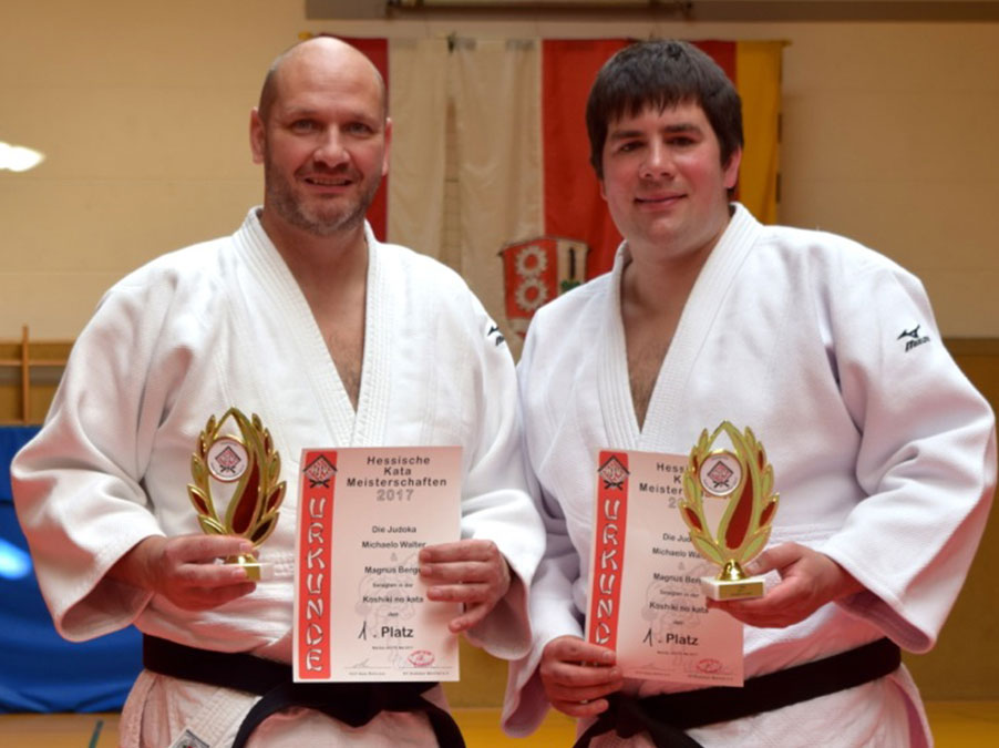 Judo Hessenmeister in Koshikino Kata stellt der TVG
