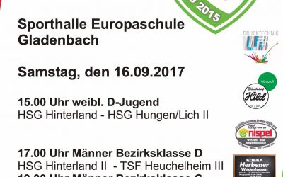 Handball Heimspieltag am 16.09.2017