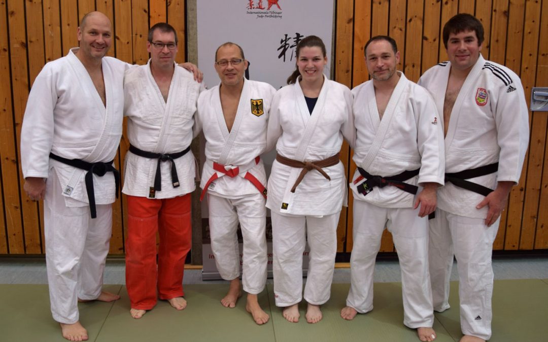 TVG Judo-Trainer auf intern. Fortbildung