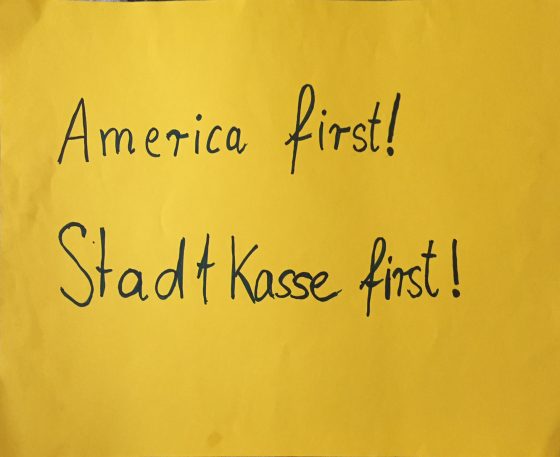 Bilder: Eindrücke von der Protestveranstaltung am 09.11.2017, Bild 2 von 6