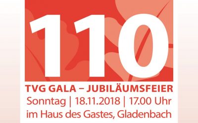 TVG Gala Jubiläumsfeier 110 Jahre TV Gladenbach 1908 e.V. am 18.11.2018