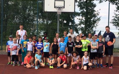 Basketball ist fester Bestandteil der Ferienspiele