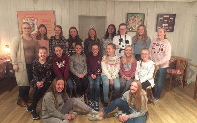 Weihnachtsfeier der U14 NiGla Baskets