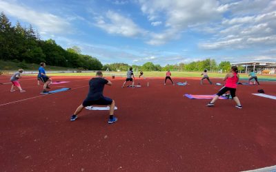 Body Workout jeden Mittwoch bei gutem Wetter