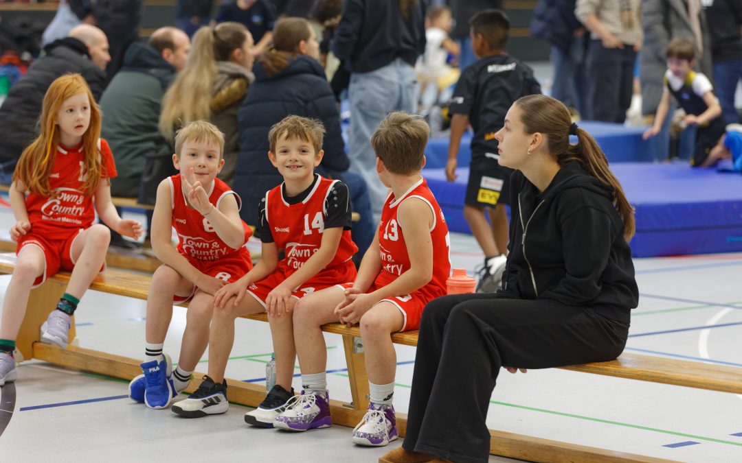 Große Bühne für die Basketball-U8-Youngsters in Gladenbach